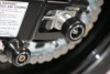 M8 Ochranné špulky do kyvky (pár) - Honda CBR600 RR '07-'08, černé